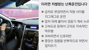 12일부터 난폭운전도 처벌 ‘최대 징역형’…9가지 유형보니? 사고 유발자 ‘눈살’