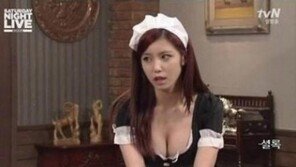 진짜 사나이 여군특집 4기 합류 전효성 메이드 복장으로 볼륨 몸매 과시