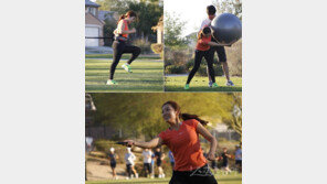 “이 악물고” 이보미 체력훈련만 매일 90분