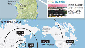 北 3중 미사일 벨트에 맞서… 美 “사드로 주한미군 심장 방어”