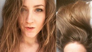 “샴푸를 1년 안 쓰니…” 영국 여성의 실험