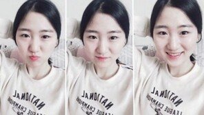 쇼트트랙 월드컵 금메달 노도희, 상큼 미소 셀카 “한석봉”