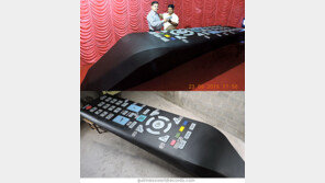 길이 4.5미터 TV 리모컨, 작동 된다