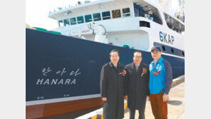 동원산업, 40번째 선박 다대항서 출항