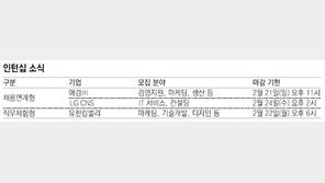 [청년드림/인턴 소식]애경㈜ 外