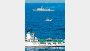 해경-해군 헬기 이착륙함 교차훈련