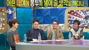 ‘라디오스타’ 규현 “어린 나이에 봉투 생각을” 논란 자조적 개그로 승화