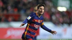 메시 ‘300골’…스포르팅 히혼전 300·301호골