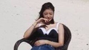 해피투게어 엄현경, 쭉 뻗은 다리 각선미…상하체 비율 보니