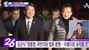 정동영 국민의당 입당…김종인 “누가 어느 당에 들어가든 개인사정에 의한 것”