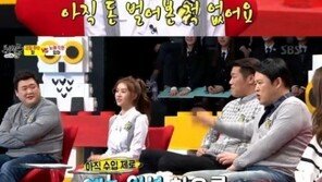 동상이몽 차오루 “수입? 올해 서른인데 아직 돈 벌어본 적 없다” 고백