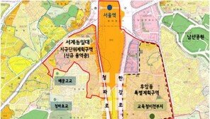 노후화된 숙명여대 주변 개발 활성화 되나