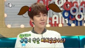 ‘라디오스타’ 엑소 첸 “려욱이 잘 챙겨준다”…규현의 반응은? 大폭소