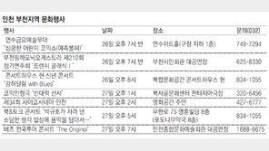 인천 부천지역 문화행사