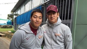 조상우·양훈 의기투합…“올해는 우리가 일낸다”