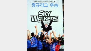 최태웅 감독 “현대캐피탈 선수시절 우승 못한 恨 이제야 풀었다”