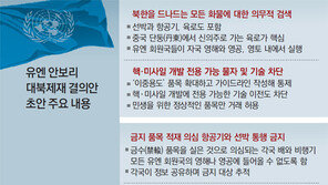 김정은 숨통 죄는 ‘진짜 이빨’… 北 드나드는 육로화물도 검색