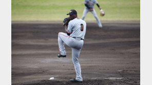 히스, 한화 입단 퍼즐은 ‘결정구’