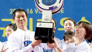 다섯살 막내 IBK, 정규리그 3번째 ‘환호’