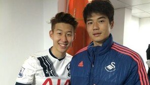 손흥민-기성용 선발 ‘코리안더비’…토트넘, 스완지에 2-1 역전승