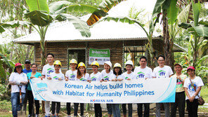 대한항공, 필리핀서 ‘사랑의 집짓기’ 봉사활동