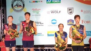 고성현-김하나, 독일오픈 배드민턴 혼합복식 우승