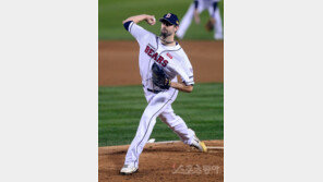 니퍼트 건재…시범경기 앞둔 두산이 웃는 이유