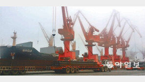 北의 對中 석탄수출 길목 산둥성 르자오港 르포