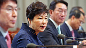 朴대통령 “어둠 탓 말고 촛불을 켜란 말 있다”