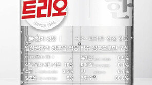 50돌 맞은 ‘트리오’ 투명해졌네