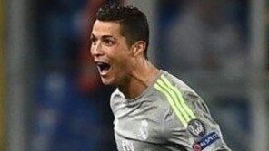 호날두 1골 1도움, 레알의 자존심… ‘챔스 8강을 쏘다’