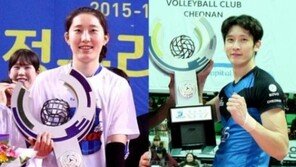 V리그 6라운드 MVP 문성민-박정아 선정 ‘남녀 최고의 ★’