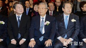 김종인-안철수 ‘어색한 2시간’