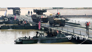 실전 같은 韓美연합 도하훈련