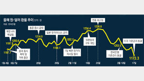 美 금리인상 속도조절… 원-달러 환율 20원 폭락