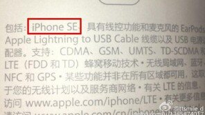 ‘발표 임박’ 4인치 아이폰, 공식 명칭은 ‘아이폰SE?’