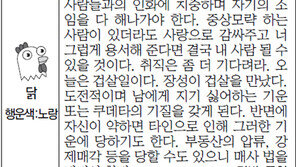 [스포츠동아 오늘의 운세] 2016년 3월 21일 월요일 (음력 2월 13일)