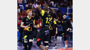 OK저축은행, 오레올 봉쇄한 목적타 서브 작전