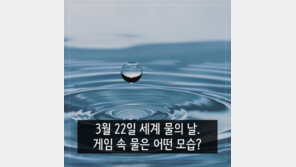 3월 22일 세계 물의 날, 게임 속 물은 어떤 모습?