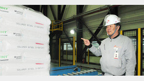 고부가 넥슬렌 年 23만t 생산, 中-유럽 등 58개국 수출 구슬땀