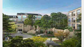 유럽풍 24세대의 극내최초 서비스 레지던스 타운하우스