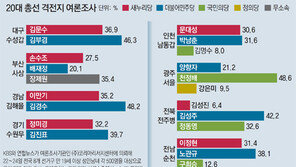 20대 총선 격전지 여론조사