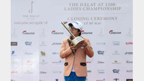 프로데뷔 4년차 조정민, 베트남서 첫 우승