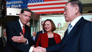 정몽구회장, 美의원단 면담 “친환경 전기차 등 개발 주력”