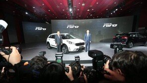 [김훈기의 마감영상]기아차, HEV 소형 SUV ‘니로’ 발표회 현장에서