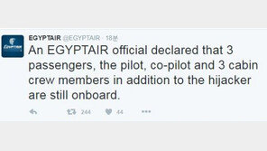 “전처와 다시 연락하려고?” 이집트 여객기 공중납치 황당 사유