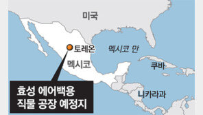 효성, 멕시코에 에어백 쿠션용 직물공장 착공