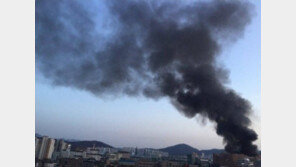 <속보> 광명 폐지 야적장서 화재…소방당국 진화작업 중