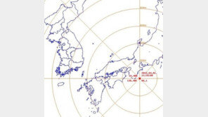 日  미에현 남동쪽서 규모 6.1 강진 발생…쓰나미 우려는 없어