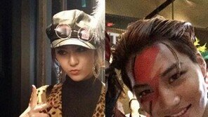 ‘카이 크리스탈 열애설’ 할로윈 파티 분장 보니 이 때부터?